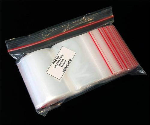 Transparent Zip Lock Poly Bag W113